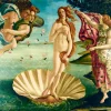 Puzzle Vaurioitunut laatikko Botticelli: The birth of Venus, 1485