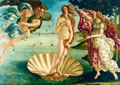 Puzzle Vaurioitunut laatikko Botticelli: The birth of Venus, 1485
