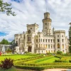 Puzzle Vaurioitunut laatikko Malebný zámok Hluboká