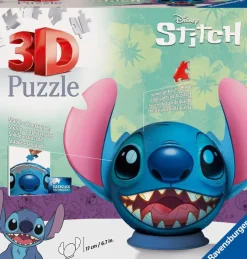 Puzzle Vaurioitunut laatikko 3D Puzzleball Disney Stitch