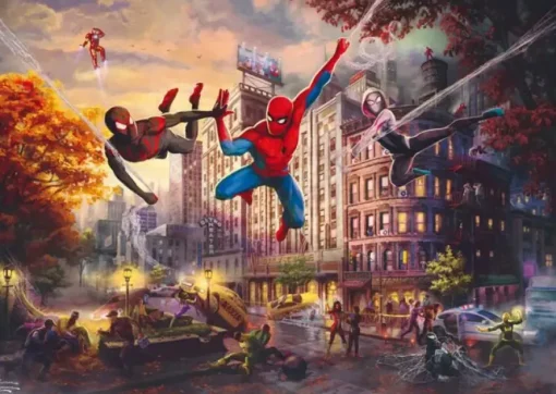 Puzzle Vaurioitunut laatikko Marvel: Spiderman Ultimate Alliance