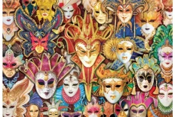 Puzzle Venice Carnival Masks
