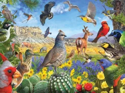 Puzzle Vest - Texas Birds 1000