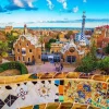 Puzzle View from Park Guell, Barcelona 1000