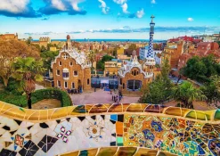 Puzzle View from Park Guell, Barcelona 1000
