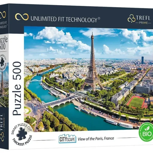 Puzzle View of the city of Paris, France UFT