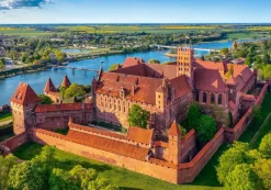 Puzzle View of The Malbork Castle, Poland