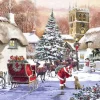 Puzzle Village and Santa