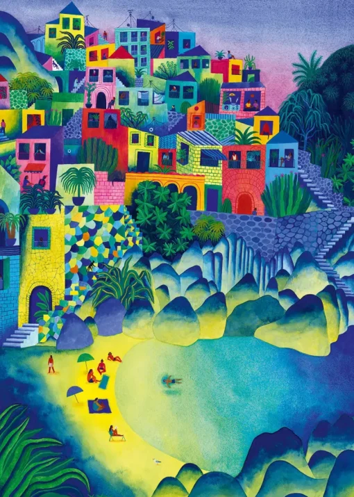 Puzzle Village Lointain