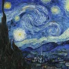 Puzzle Vincent Van Gogh - The Starry Night, 1889 - 500 pieces