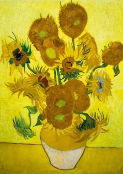 Puzzle Vincent Van Gogh - Sunflowers, 1889