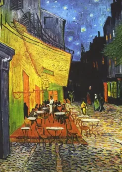 Puzzle Vincent Van Gogh: Caféterrasse am Abend