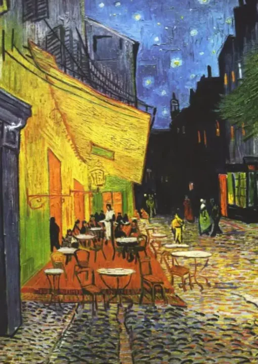 Puzzle Vincent Van Gogh: Caféterrasse am Abend