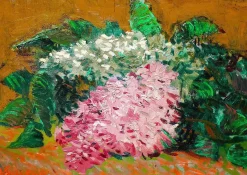 Puzzle Vincent Van Gogh: Still Life Painting of Lilacs