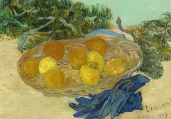Puzzle Vincent van Gogh: Still Life of Oranges and Lemons with Blue Gloves II