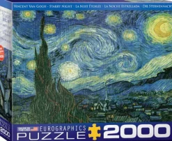 Puzzle Vincent van Gogh: Star-Lit-Night
