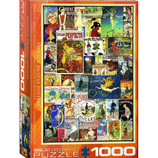 Puzzle Vintage Bicycle Posters