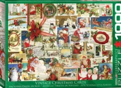 Puzzle Vintage Christmas Cards