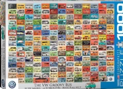 Puzzle Volkswagen Groovy Buses