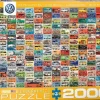 Puzzle Volkswagen Groovy Buses II