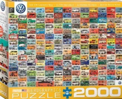 Puzzle Volkswagen Groovy Buses II