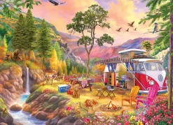 Puzzle VW Bus - Camper`s Paradise