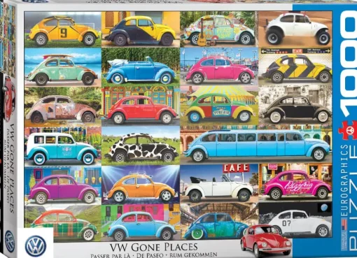 Puzzle VW Gone Places