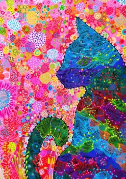 Puzzle Wandering Cat