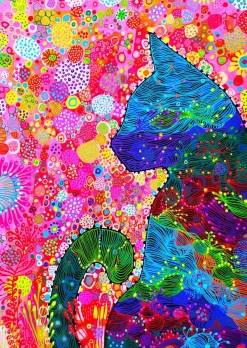 Puzzle Wandering Cat 1500
