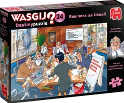 Puzzle Wasgij: Strategic Meeting