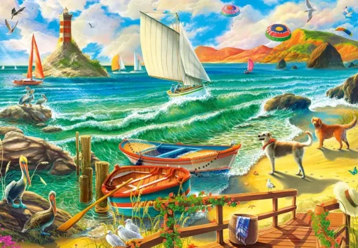 Puzzle Weekend by the Seaside