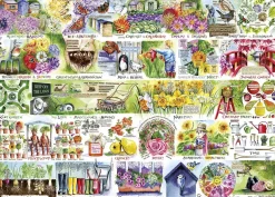 Puzzle Wheelbarrows & Wellies
