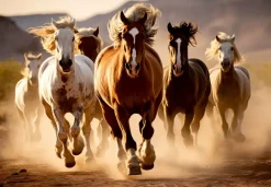 Puzzle Wild Horses