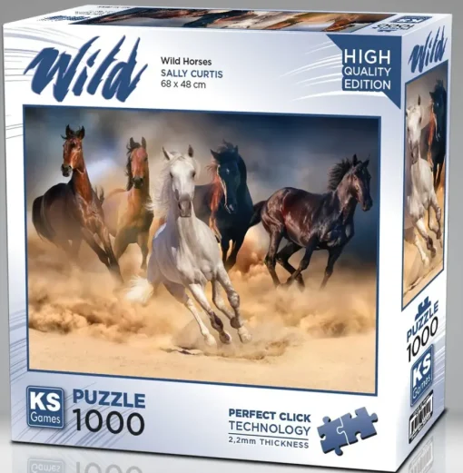 Puzzle Wild Horses