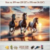Puzzle Wild Horses on the Beach