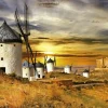 Puzzle Wind Mills, Consuegra