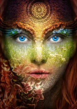 Puzzle Woman Nature II / 0053 /