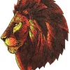 Puzzle Wooden colored Lion