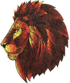Puzzle Wooden colored Lion