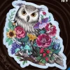 Puzzle Wooden outline puzzle: Mysterious Owl