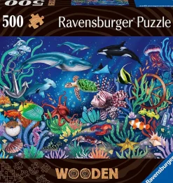Puzzle Wooden puzzle: Under the Sea