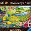 Puzzle Wooden puzzle: Wild Garden