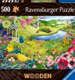 Puzzle Wooden puzzle: Wild Garden