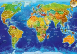 Puzzle World Geo-Political Map