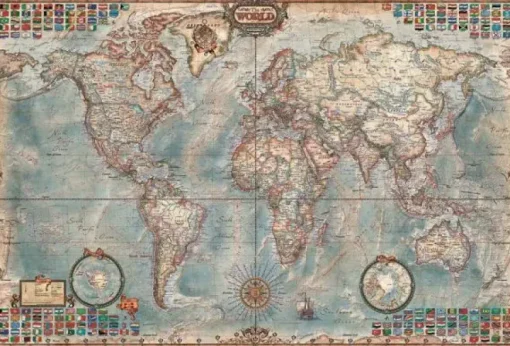 Puzzle World Map III 2