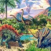Puzzle World of dinosaurs II