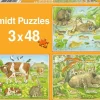 Puzzle 3x48 Animal Family