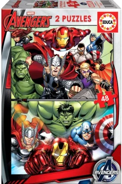 Puzzle 2x48 Avengers