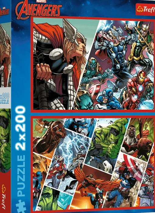 Puzzle 2x200 Avengers