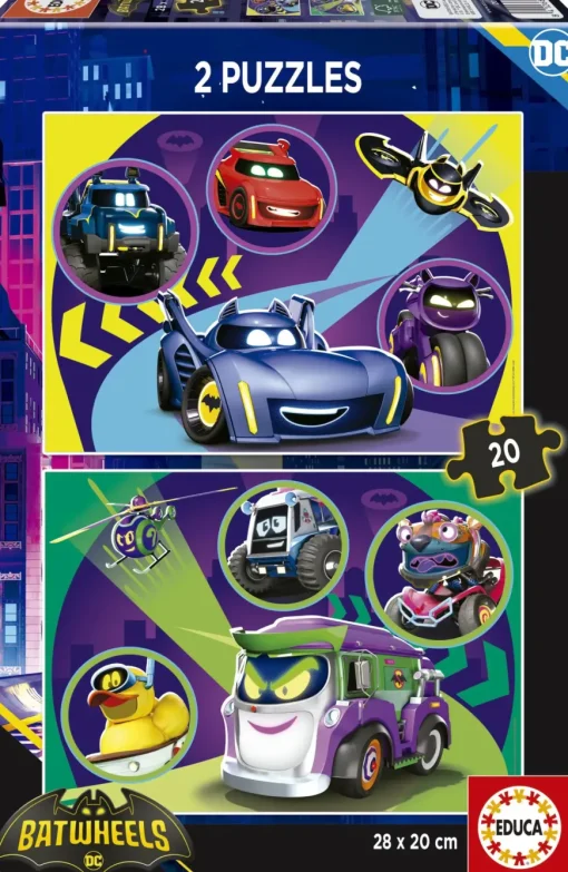 Puzzle 2x20 Batwheels
